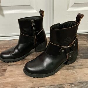 Harley-Davidson Lalanne Harness Riding Boots - 8 1/2M